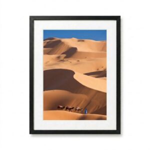 Caravane doree du Sahara