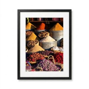 Couleurs du marche marocain