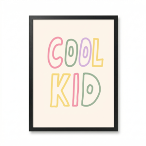 Enfant cool en couleurs