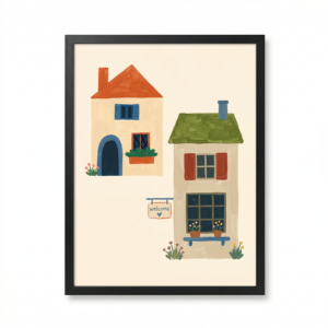 Maisons douces style enfantin