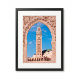 Mosque Hassan II sous arcade