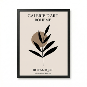 Botanique Bohème Minimaliste Élégante