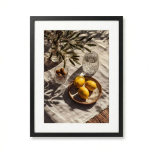 Citrons Et Ombres Méditerranéennes