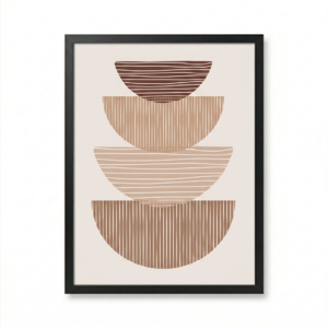 Demi Cercles Textures Naturelles