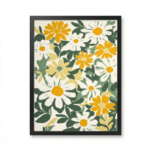 Jardin Marguerites Tons Naturels