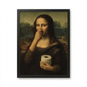 Mona Lisa rouleau papier