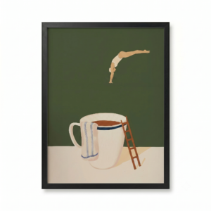 Plongeon Dans Une Tasse