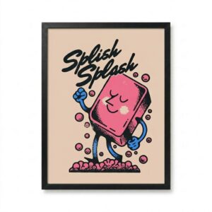 Savon rose splash pop