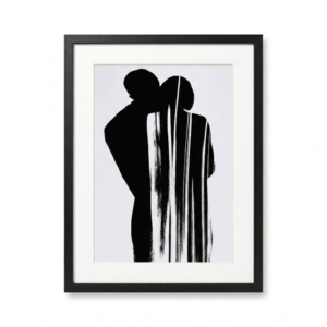 Silhouettes Épurées Noir Blanc