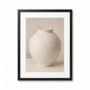 Vase Minimaliste Ivoire